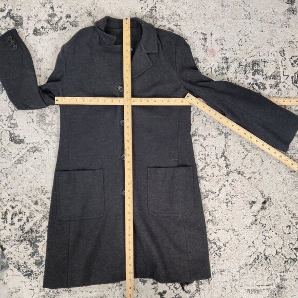 J. Crew Women's Wool Winter Jacket Size M Old Money Quiet Luxury Winter Classic - Picture 6 of 9